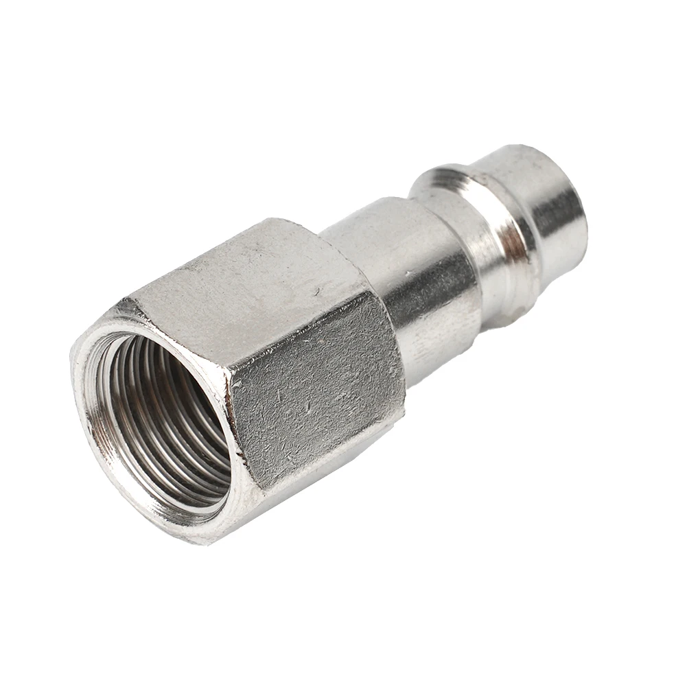 

Useful Quick Release Fittings Euro Male Thread Tools Connect Coupler Hose Silver With Female Accessories Air Line