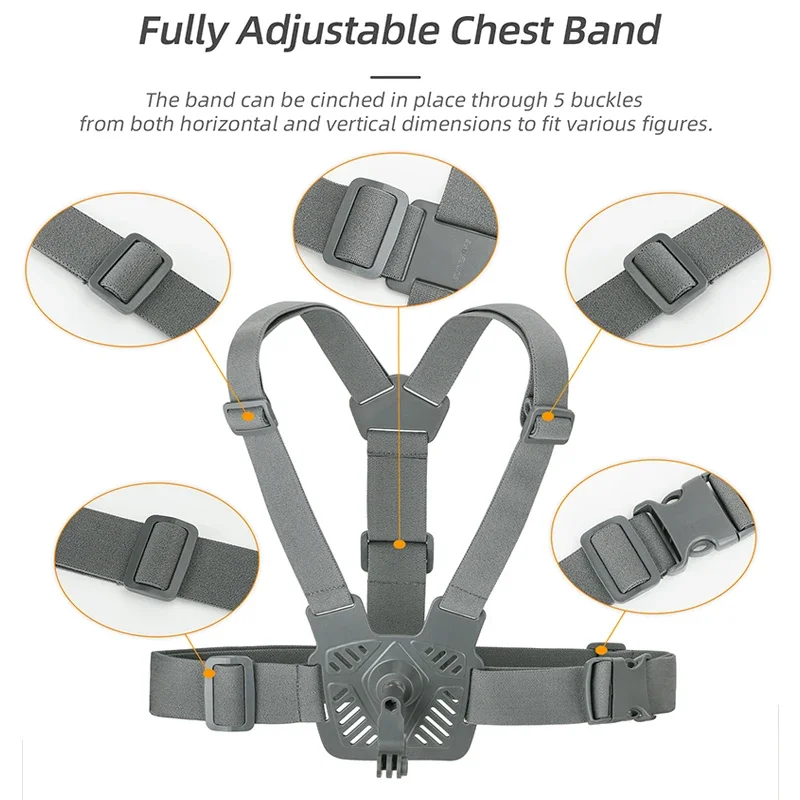 Sangle De Poitrine Pour DJI Osmo Pocket 3, Kit D'action De Cardan