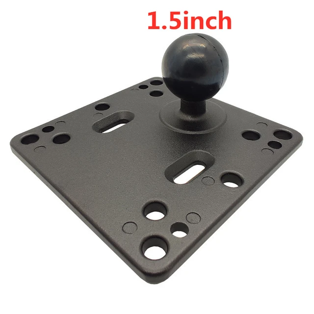 4.75 Square Base with VESA Hole Patterns and 1.5 Ball