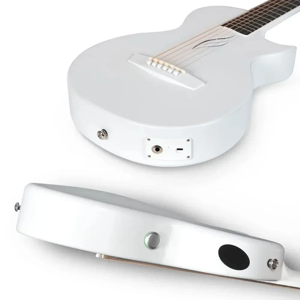 Enya NOVA GO SP1 Electric Guitar 35 Inch Smart Carbon Fiber Acoustic with Pickup Case Strap Cable Travel