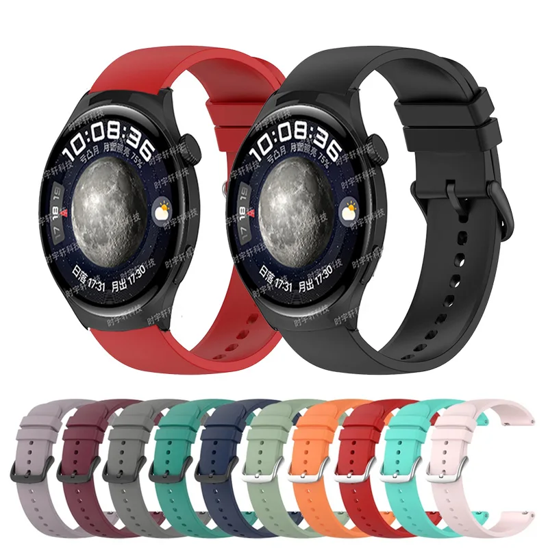 Per Huawei Watch 4 Pro Smartwatch Band 22Mm Cinturino Di Ricambio In Silicone Per Huawei Gt 3 Se/Gt3 Gt 2 46Mm/2E/Runner Bracciale Da Uomo