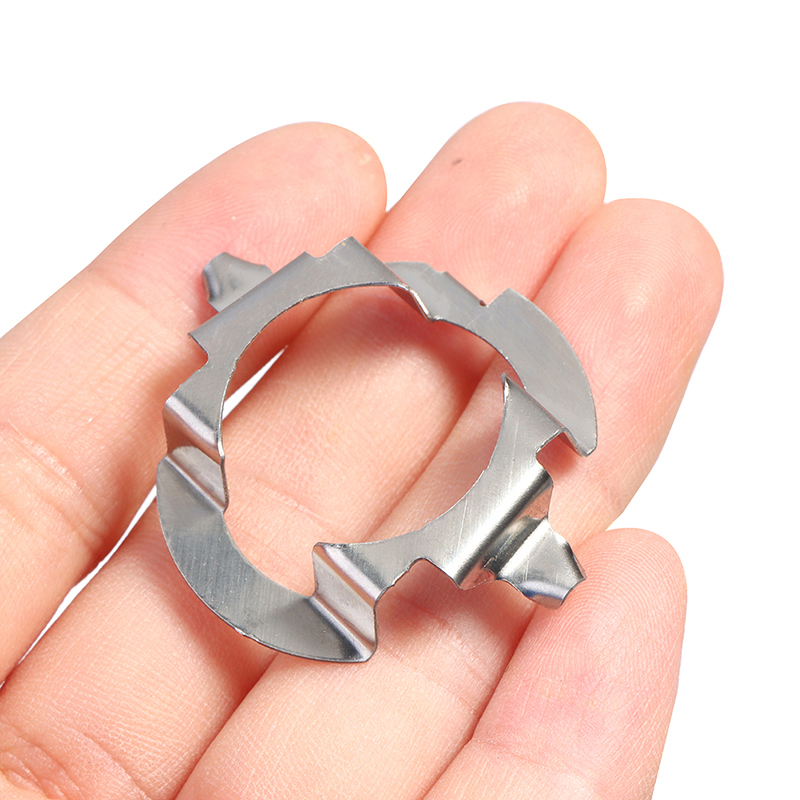 2Pcs H7 LED Car Headlight Bulb Base Adapter Holder Socket Retainer for Audi/Benz/VW/Buick/Nissan/Ford HID Lamp Connector