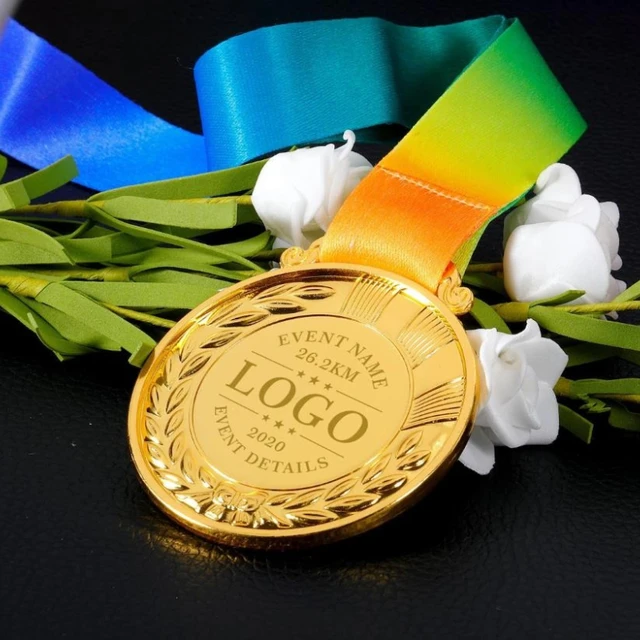 Médaille personnalisée 5K, Médaille de tournoi personnalisée, Médaille de championnat, Médaille MVP, Récompense sportive personnalisée 1