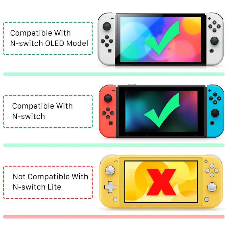 Flip Grip For NS Switch Console Vertical Stand
