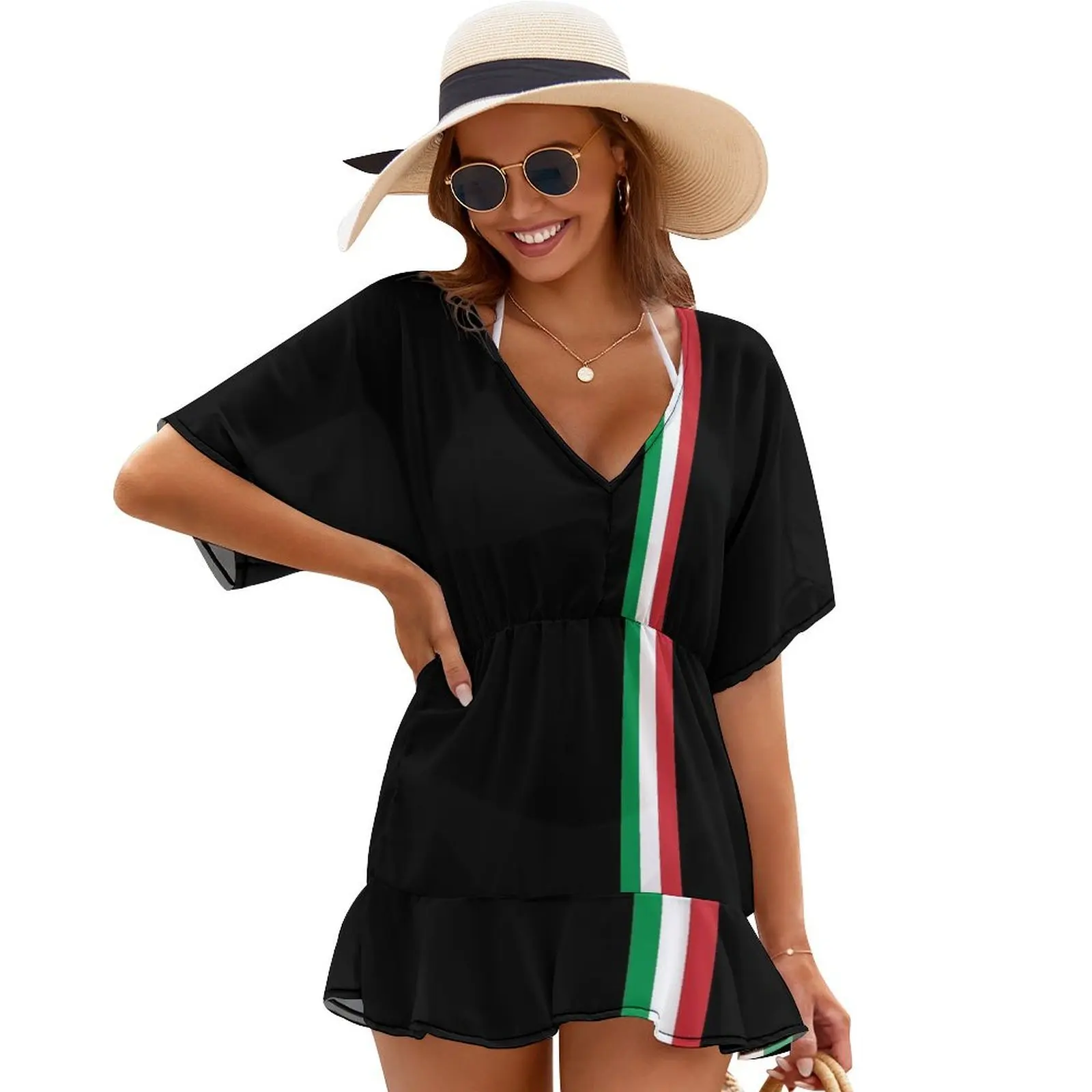 

il Tricolore Italian Flag Design Cover Ups wedding dresses for woman