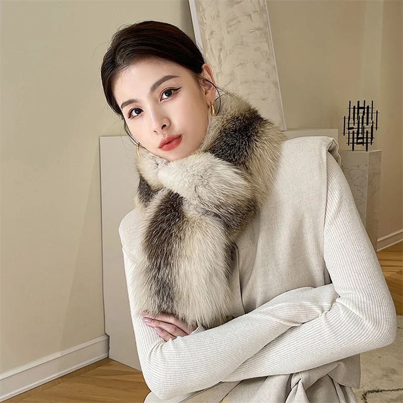 Рисунок 3 - Высококачественный женский меховой шарф