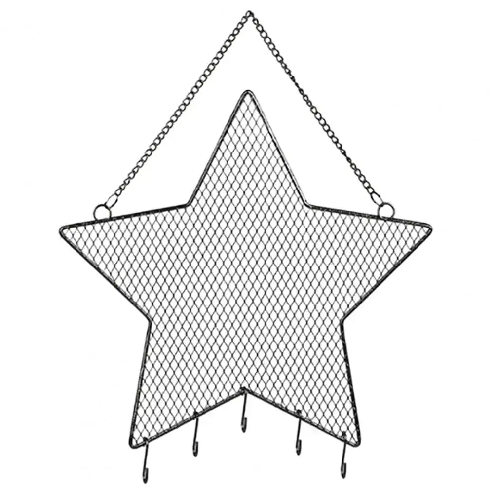 Présentoir à Bijoux En Acier Peint Noir - 32 Colliers + 43 Paires De Boucles D'oreilles - Neuf Avec étiquettes