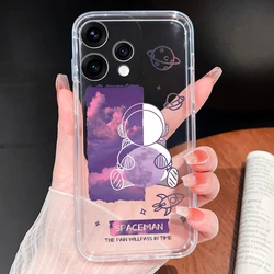 Fashion Gradient Soft TPU Transparent Silicone Phone Case - Lightweight for Reno 15F (5G) (U271)