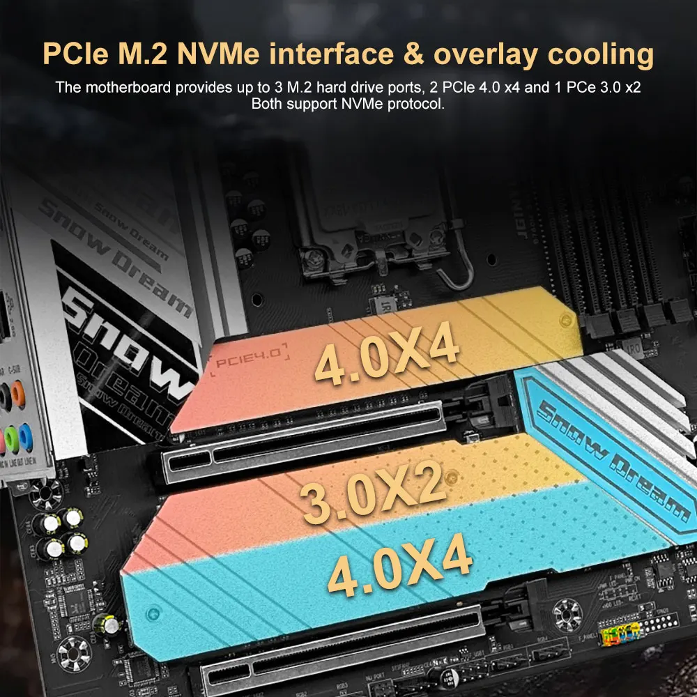 jginyue B760i  Dream D4 マザーボード JGINYUE B760I Snow Dream D4 motherboard - Intel LGA1700