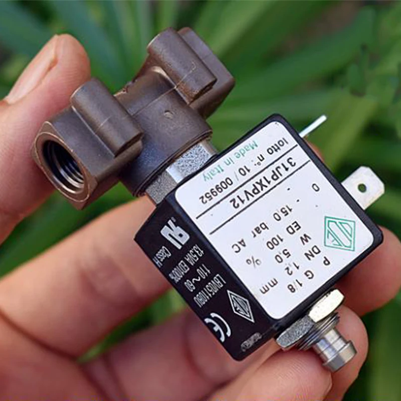 Électrovanne Laiton NC 1" NPT - 110-120V AC - Pour Eau, Air, Gaz - Waltvotur WA1020096UR