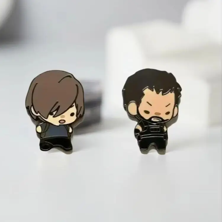 RE Collection: Leon Kennedy Enamel Pins