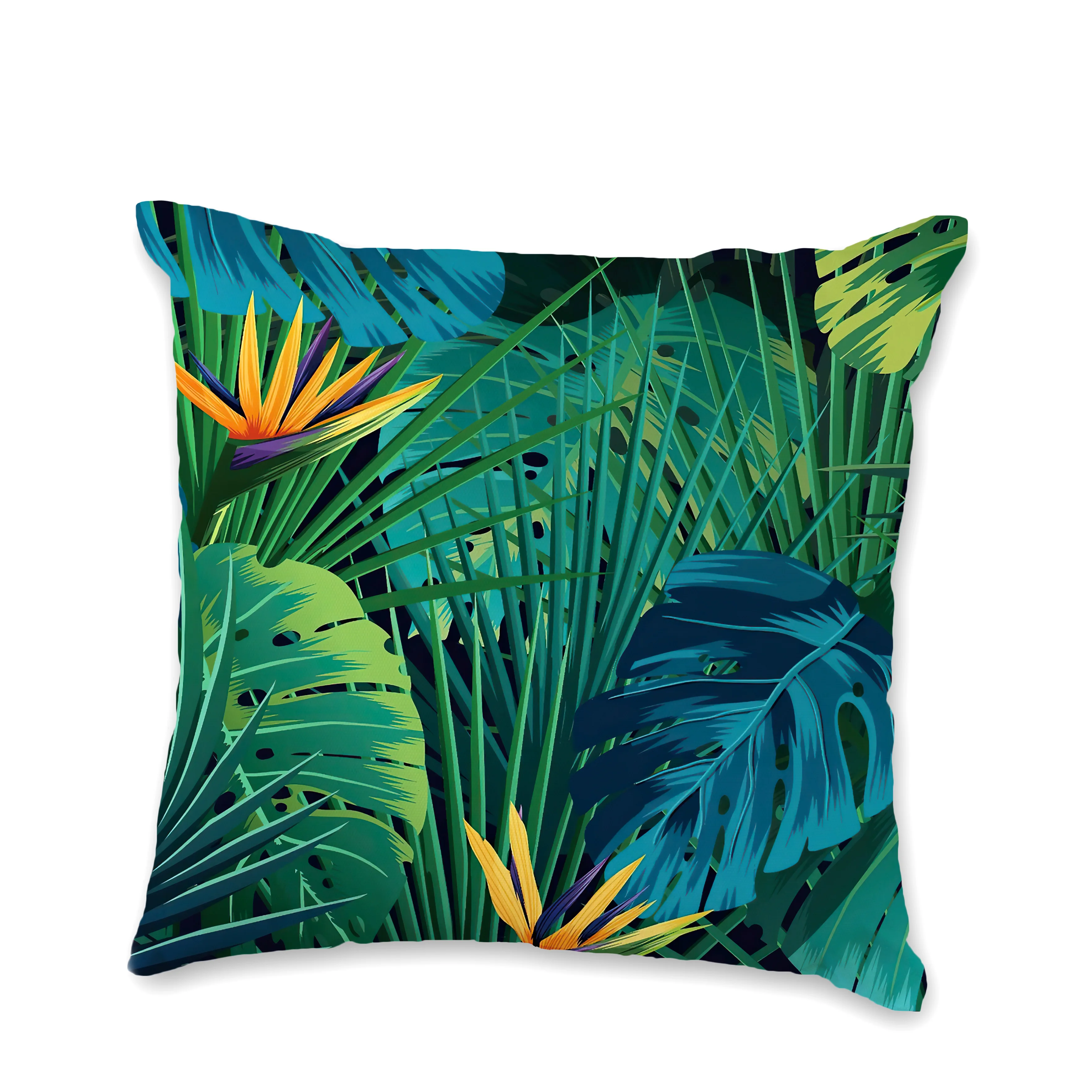 

1 шт., декоративная наволочка с цветочным принтом, для гостиной, спальни, дивана