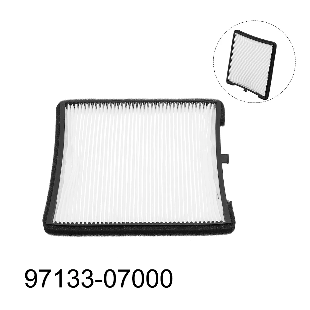 Auto Cabin Filter For Hyundai I10 07-19 For Kia Picanto 04-17 97133-07000 Air Conditioning Filter Element Replacement
