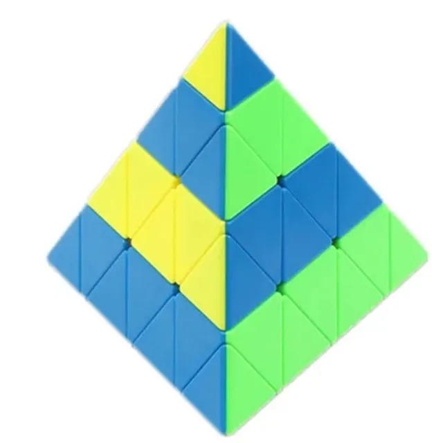 YiSheng Idea Fun 4x4 3x3 Pyramid Magic Cube Speed Educational Magic Cubes Puzzle 4x4x4 Magico Cubo Toys Birthday Christmas Gifts 5