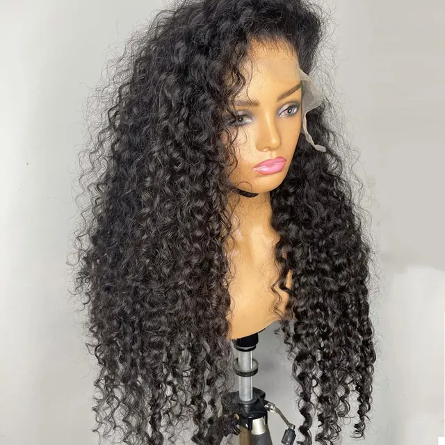 13x6 Lace Front Human Hair Wigs For Women Brazilian Hair 13x4 Deep Wave Wig 360 Lace Frontal Wig 30 Inch Hd Curly Human Hair Wig 1