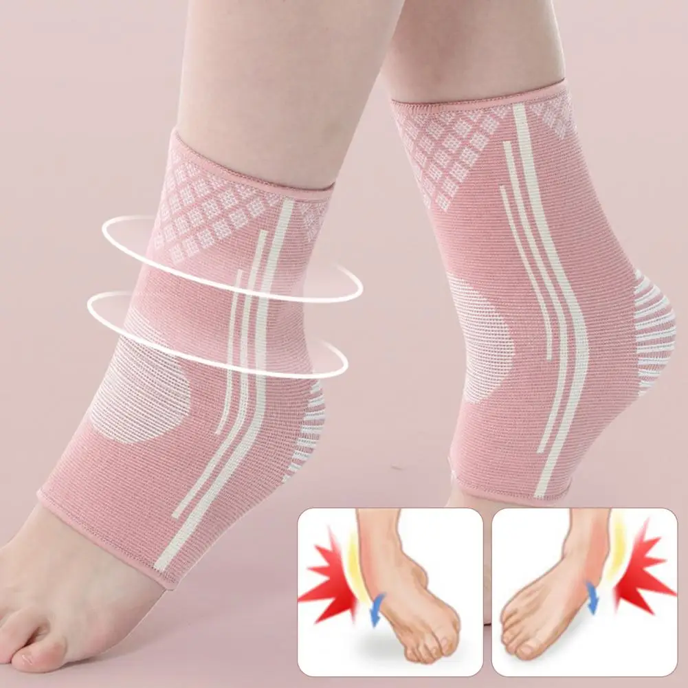 Ankle Support Ankle Support Brace 1 Pair Ankle Brace Soft High Elasticity Injury Prevention Highly Supportive Compression Ankle Sleeve Support Stabilizer