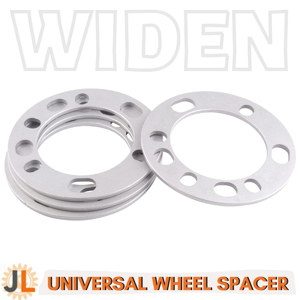 

8mm Universal Wheel Spacers Bolts Pattern 5x5.5" 5x139.7mm 6x5.5" 6x139.7mm for Ford Dodge Chevrolet Hub Wheel Adapters Qty(2)