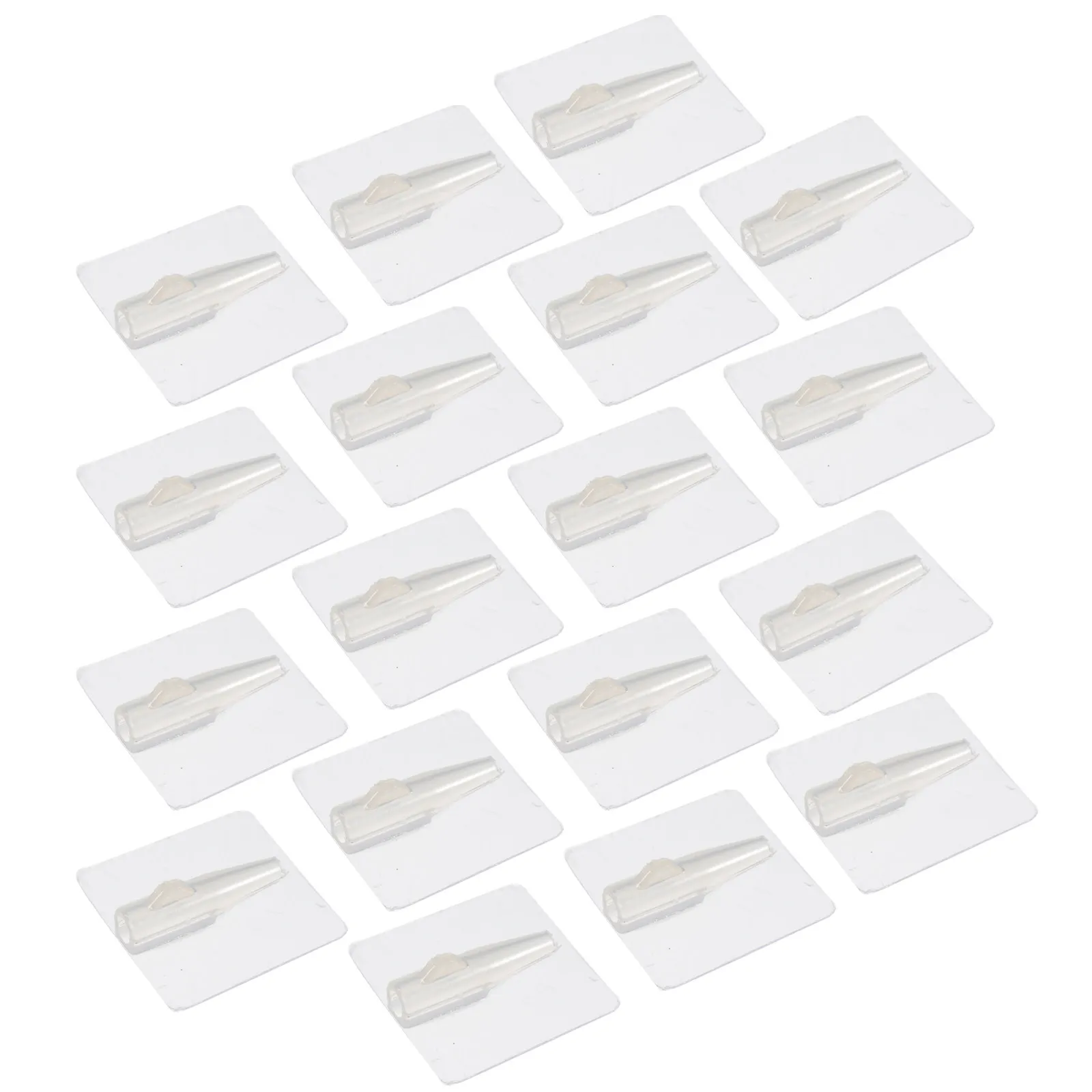 50Pcs 투명 꽃 꽃다발 고정 접착제 접착 스티커 플라스틱 DIY 포장 재료 꽃 가게 용품 꽃