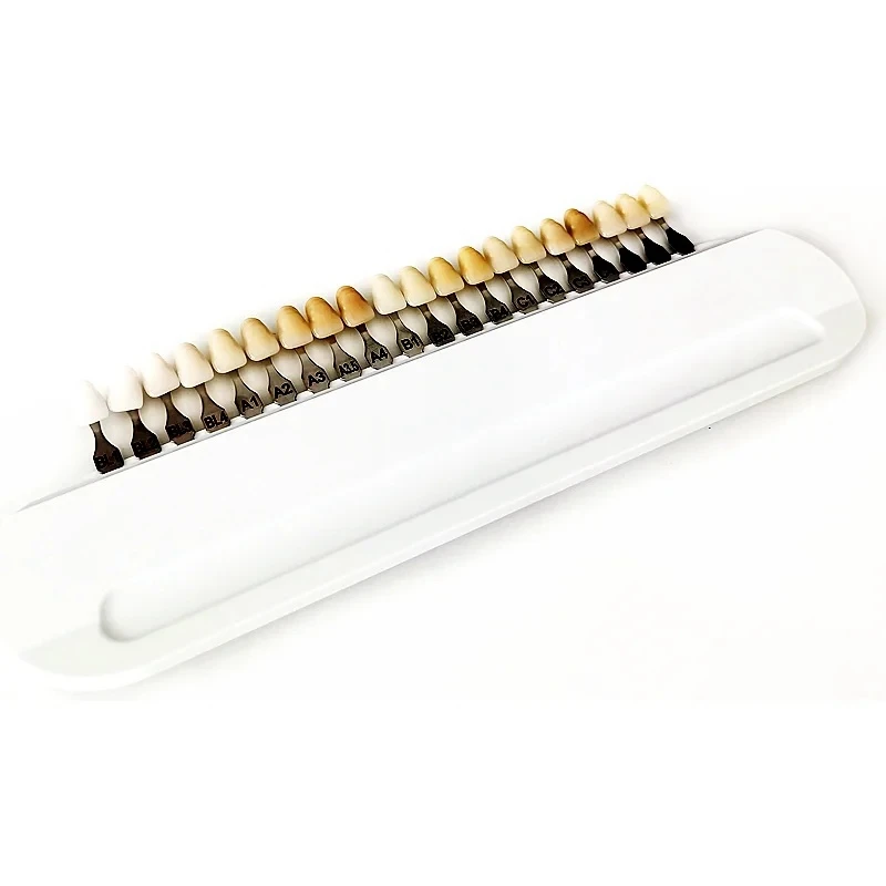 Dental Teeth AD Shade Guide Porcelain Material Colorimetric Plate 20Color/9Color