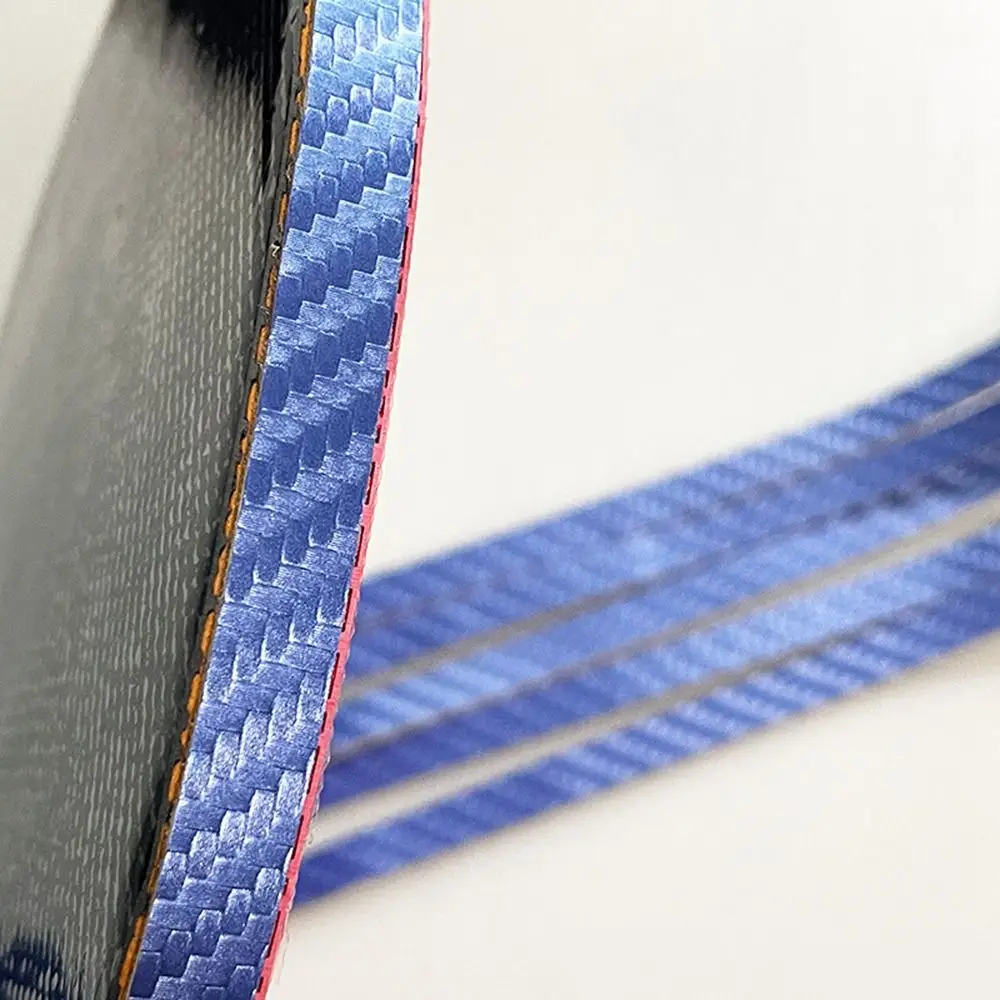 Selbst klebendes Tischtennis schläger Kanten band super harte Kohle faser Tischtennis schläger Schutz Seitenband verdickt pu – Detail 14