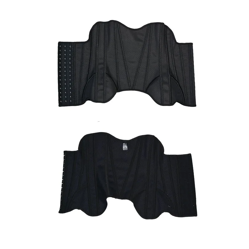11 inch Latex Waist Trainer 18 Spiral Steel Boned Breathable Underbust Corsets and Bustiers Body Shaper Faja for Women Plus Size