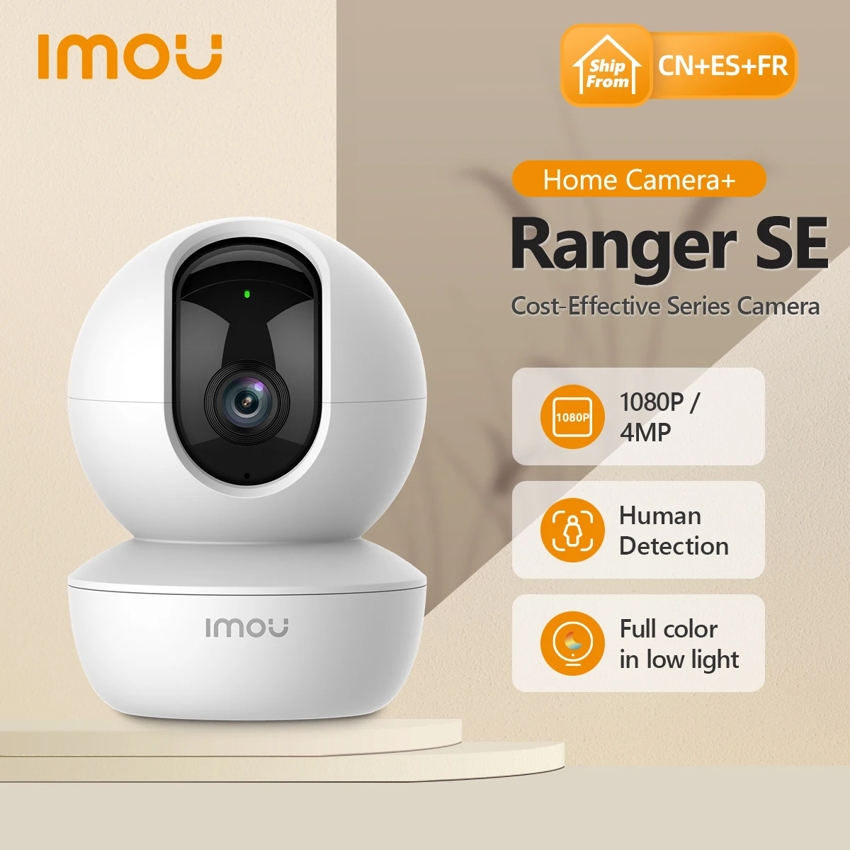 Dahua Imou Ranger Se 4mp 2 Pcs4x Digital Zoom Ai Human Detect Camera Baby Security Surveillance Wireless Ip Cctv Indoor Camera - Ip Camera - AliExpress