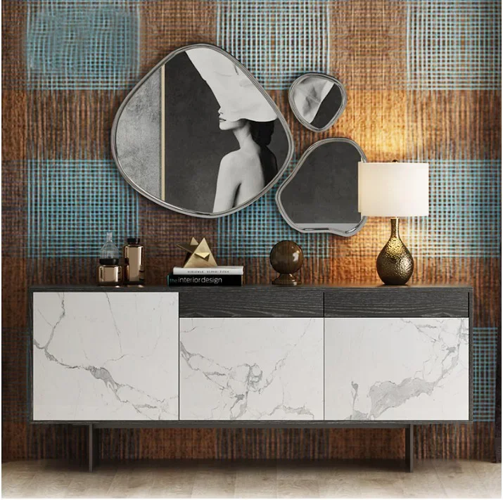 

Light Luxury Sideboard Modern Minimalist Sideboard Post-Modern Entrance Cabinet