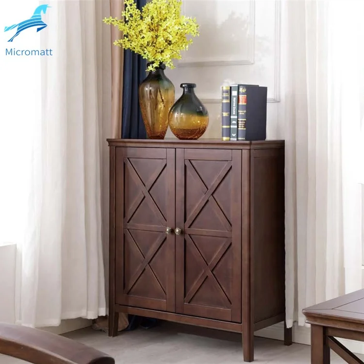 

Прямая продажа с фабрики, американский шкаф для хранения коричневого цвета, мебель для гостиной, шкаф для обуви из массива дерева