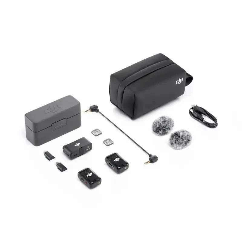 DJI Mic 2 Charging Case 18 Hours of Work Open Cover Automatic Connection Easy to Carry for DJI Mic 2 Original 6