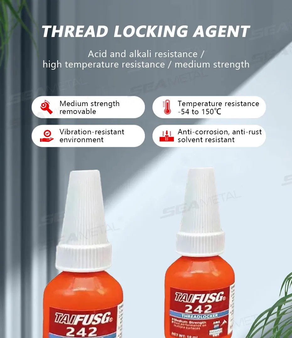 SEAMETAL 10ml Threadlocker 242 - Feature 1