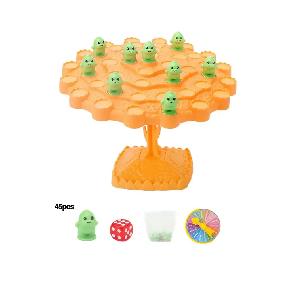 

Concentration Training Tree Toy Dinosaur Balance Tree Game Fun Parent-child Educational Toy with Punishment Dice Enhance