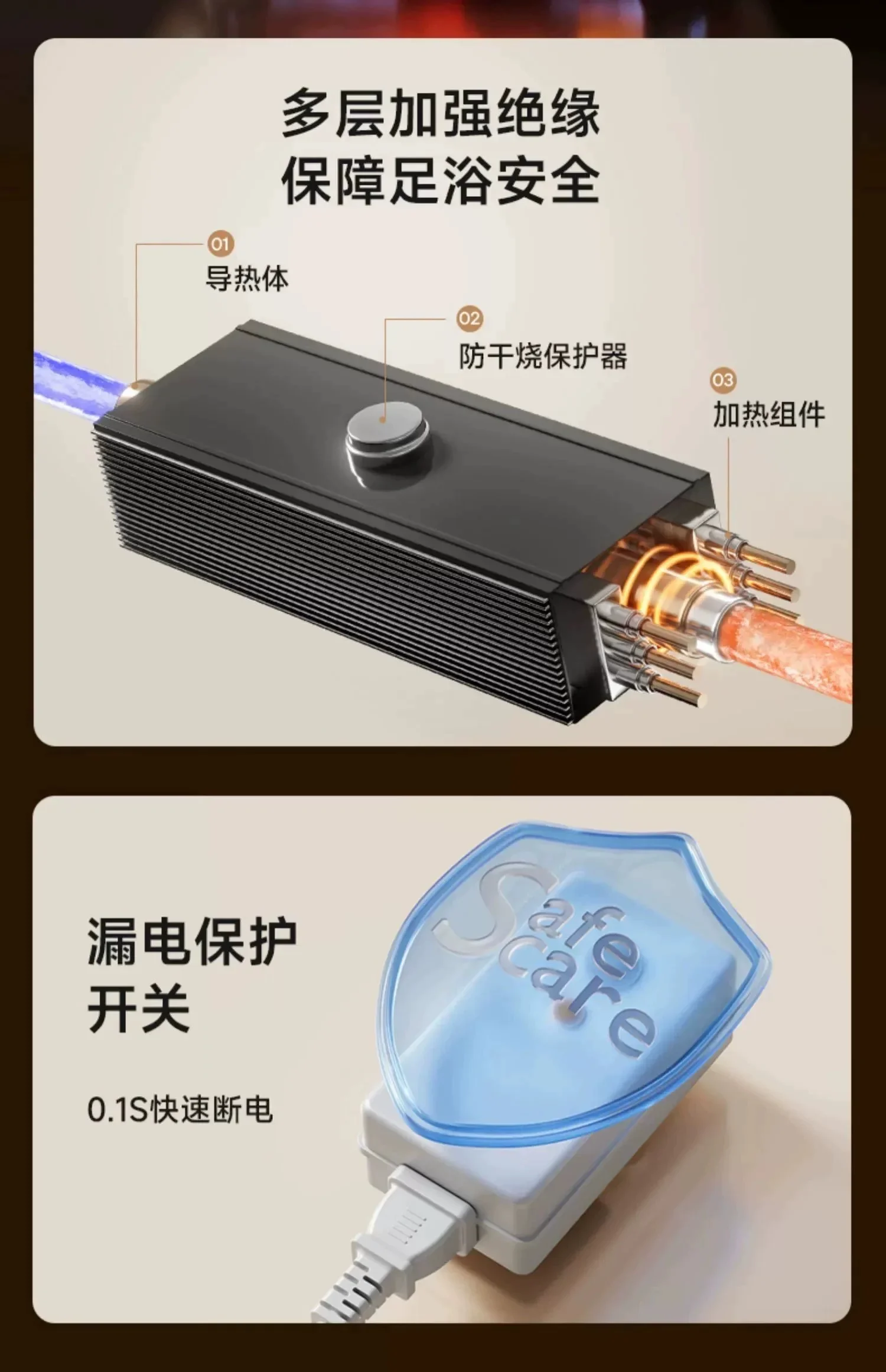 New home foot - soaking bucket, automatic heating, constant - temperature and with electric massage. 4