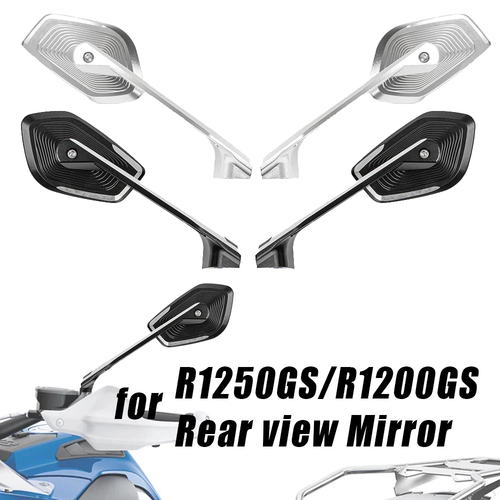 

Aluminum Rearview Mirrors Accessories For BMW R1250GS R1200GS ADV R1300GS F900XR F750GS F850GS Motorcycle Adjustable Side Mirror