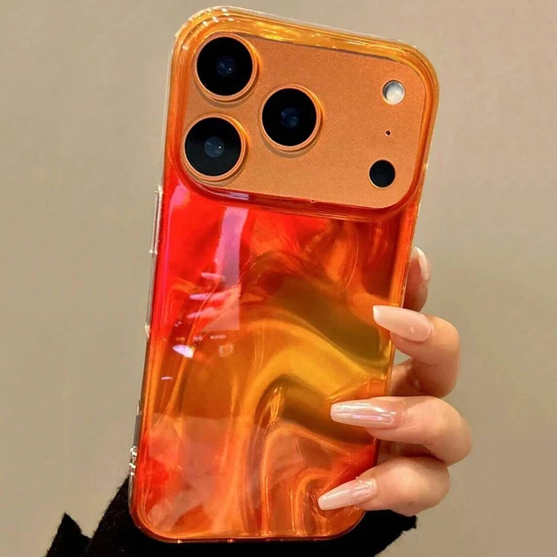Luxury Claret Water Ripple Phone Case - Stylish and Elegant Design
