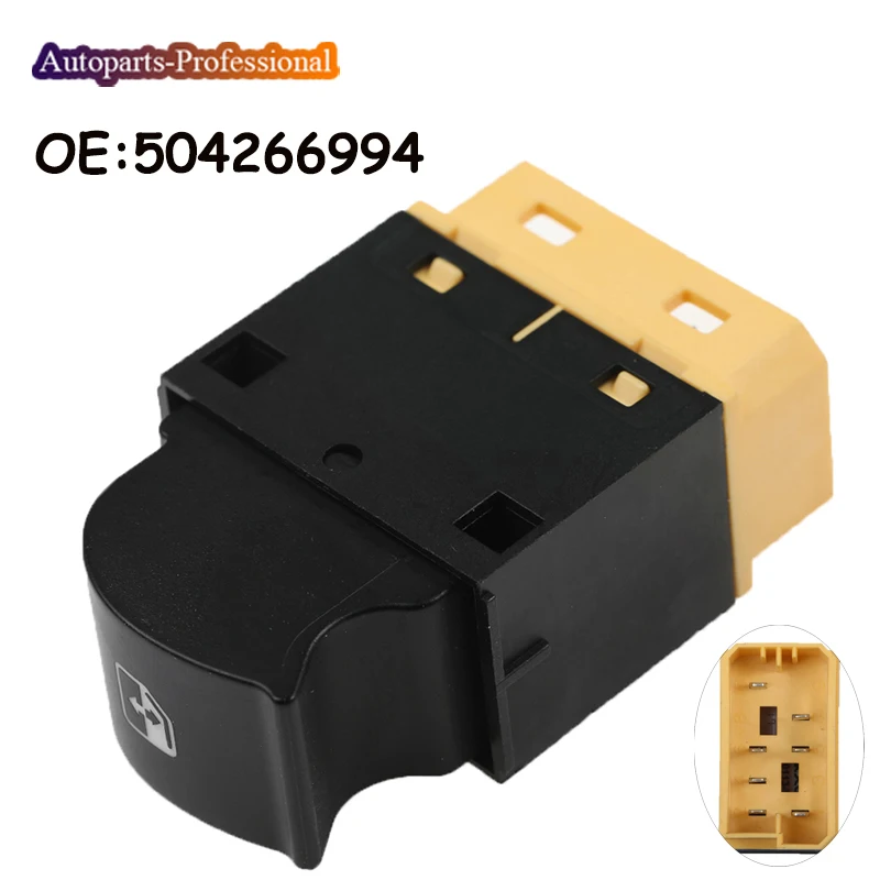 

High Quality Power Master Window Switch With Mirror Switch For IVECO 504266994 Car Auto accessorie