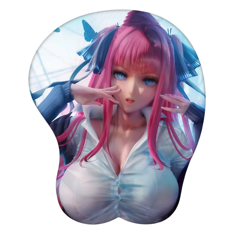 

3D Mouse Pad Nakano Nino The Quintessential Quintuplets Anime Wrist Rest Desk MousePad Mat Gamer Accessory