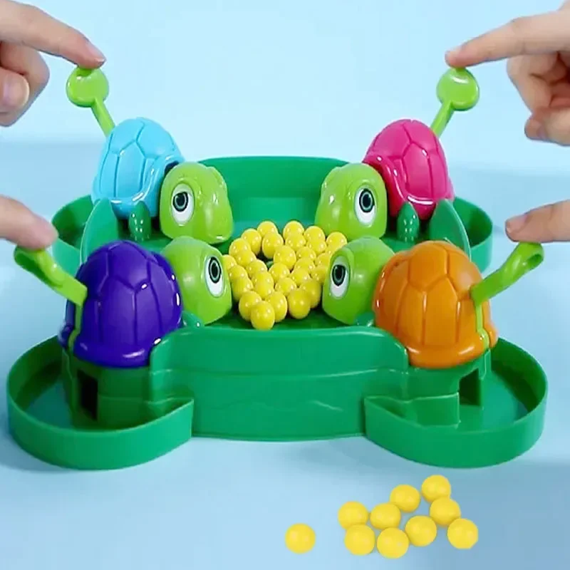 Kids Desktop Competitive Games Turtles Eat Beans safe Parent-child Interaction Entertainment Game Educational Relieve Stress Toy