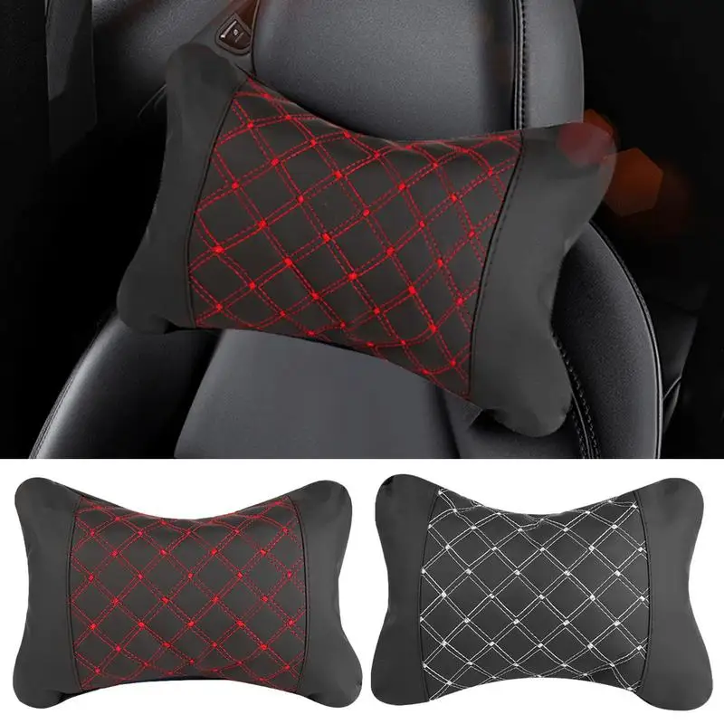 

Car Seats Neck Pillow Breathable Auto Head Neck Rest Cushion Relax Neck Support Cervical Headrest Comfortable Soft Car Pillow