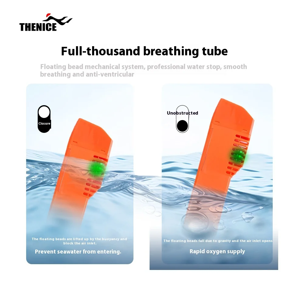 New Diving Mask Waterproof Anti-Fog Full Dry Adult Diving Goggles Snorkeling Mask Men and Women Swimming Equipment