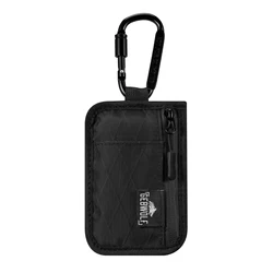 Sleek RFID Blocking Hidden Travel Wallet (Black)