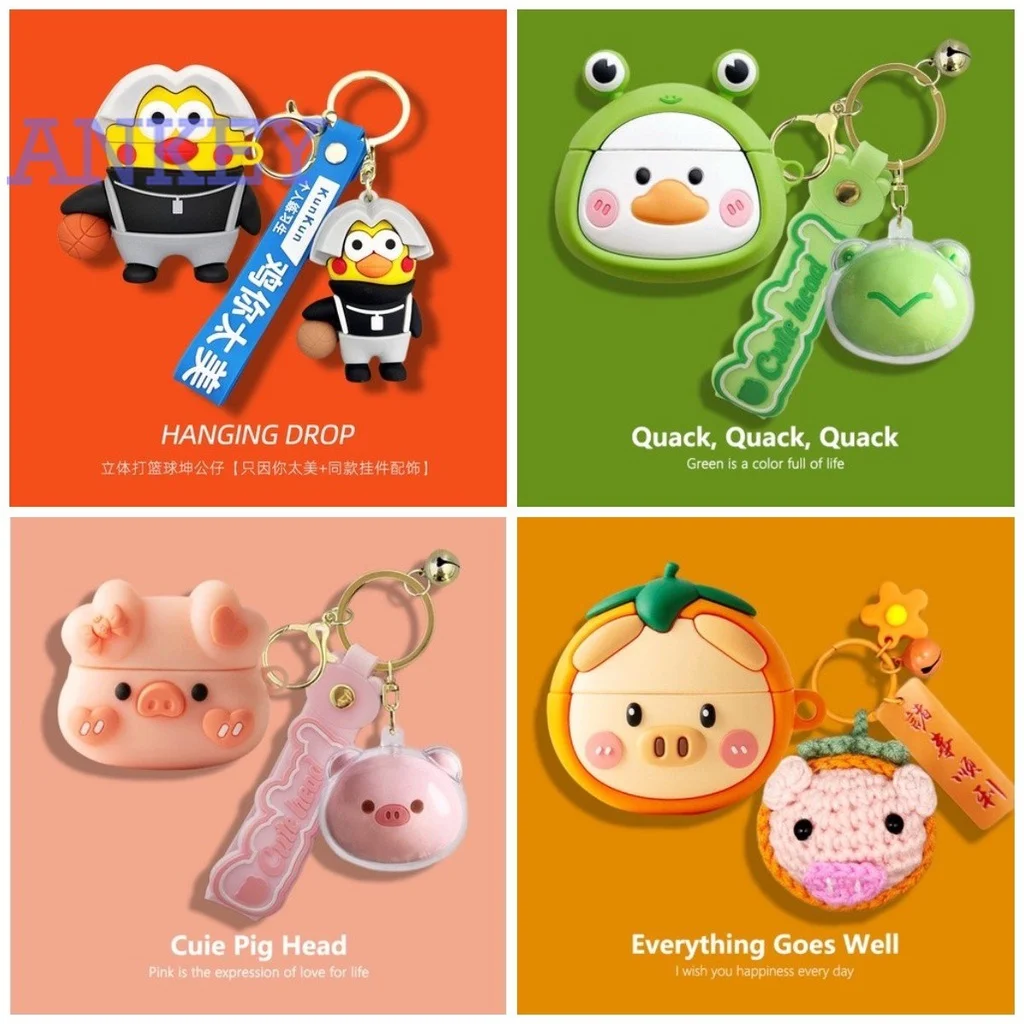 Custodia Per Oppo Enco Free 2 / Free2I Custodia Protettiva Per Auricolari Cartoon Free2 2I Cute Shell