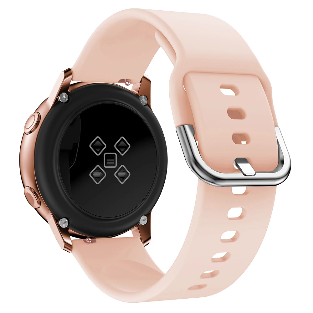 Silicone Wristband Bracelet Strap - 20mm/22mm Universal Fit