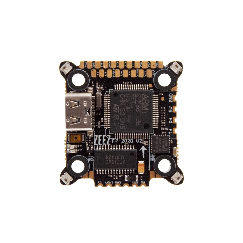 

Контроллер полета ZEEZ F7 2020 V2, 8-моторная Выходная система, готовый Контроллер полета с для гоночного дрона RC FPV