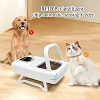 RFID Pet Feeder Intelligent Chip Automatic Sensing Feeder Cats Dogs Food Dispenser Feeders Timed Quantified Dry Wet Pets Bowl 1
