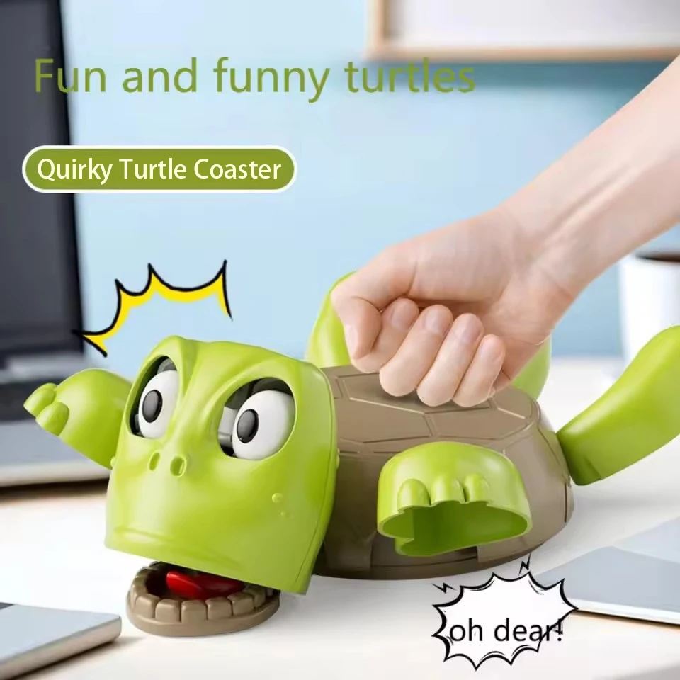 Fun Coaster Turtle Cup Pad Desk Turtle Anti-stress Cup Pad Tea Coffee Mug Drinks Stress Relief Holder toys Children Adults Gifts