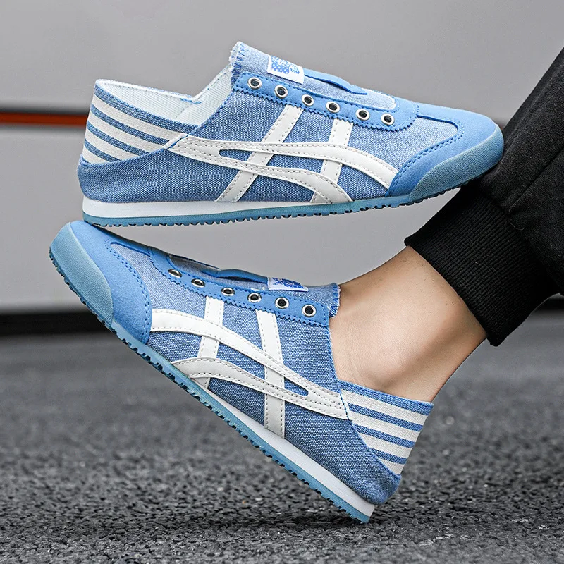 Hot Brand High Quality Men's Casual Sneakers Comfortable Slip-on Shoes Men Classic Women's Sports Shoes Non-Slip Canvas Trainers