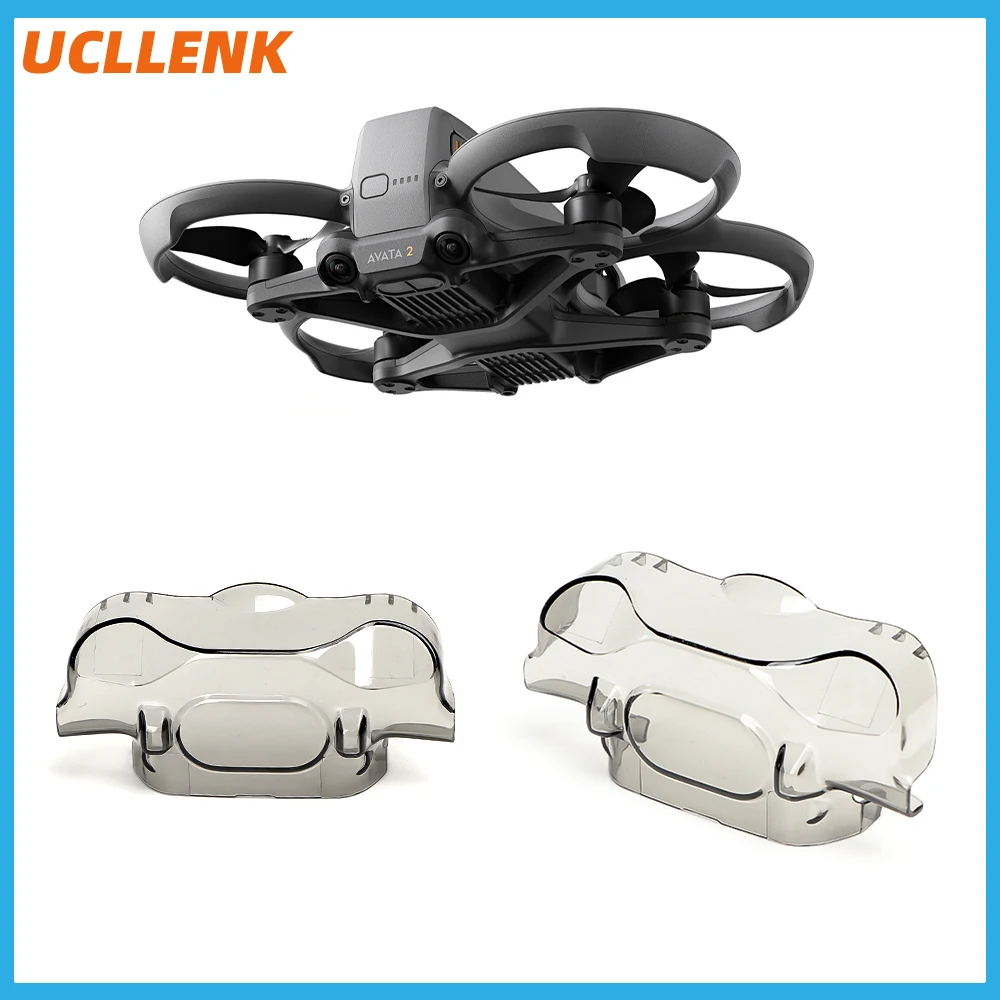 Lens Cap drone accessories For DJI Avata 2 Downward View Protection Cover Anti-collision Dustproof Protective For DJI Avata 2 Drone Accessories