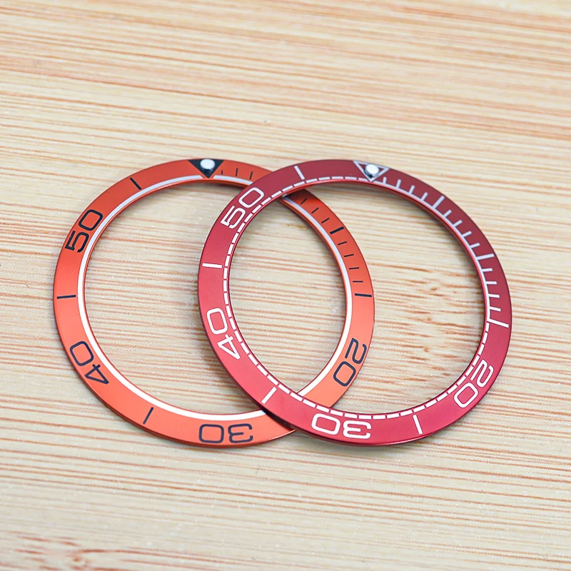 NH35 Bezel, watch part, size 38X30.5MM, for Seiko SKX007/SKX009/SKX011/SKX171/SKX173/SRPD etc., ceramic, diving bezel