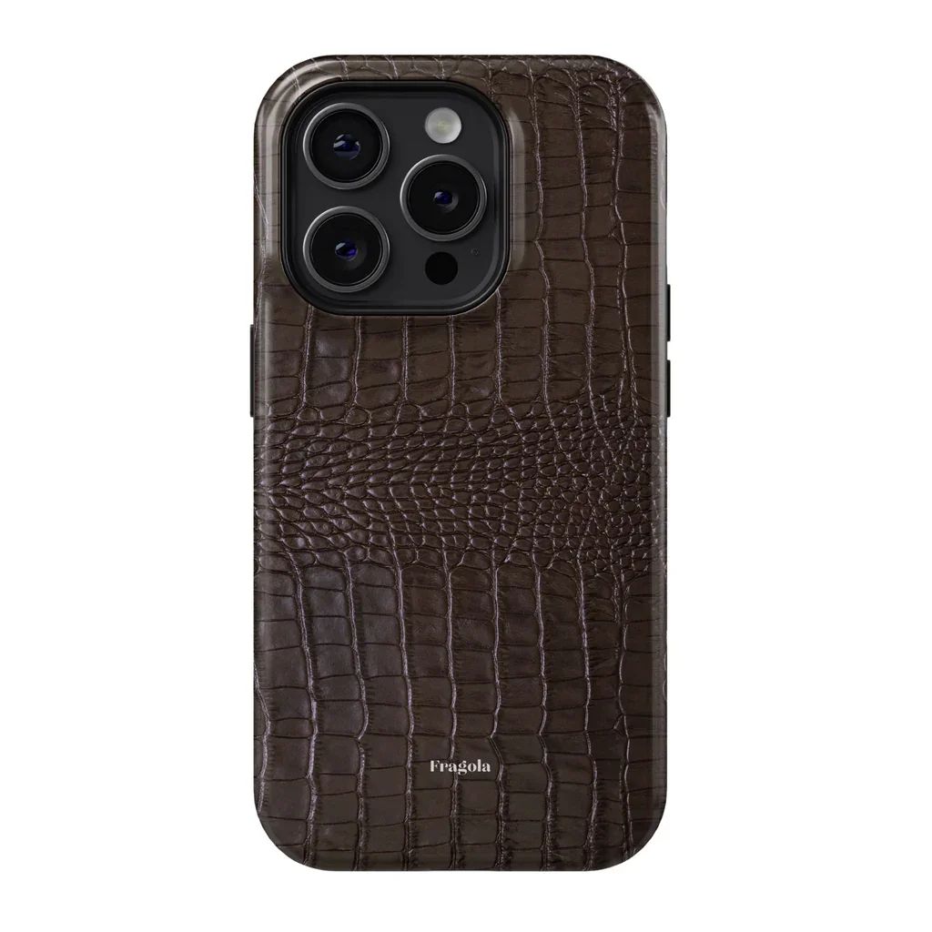 Luxury Vintage Animal Print Double-Layer Phone Case Back Cover