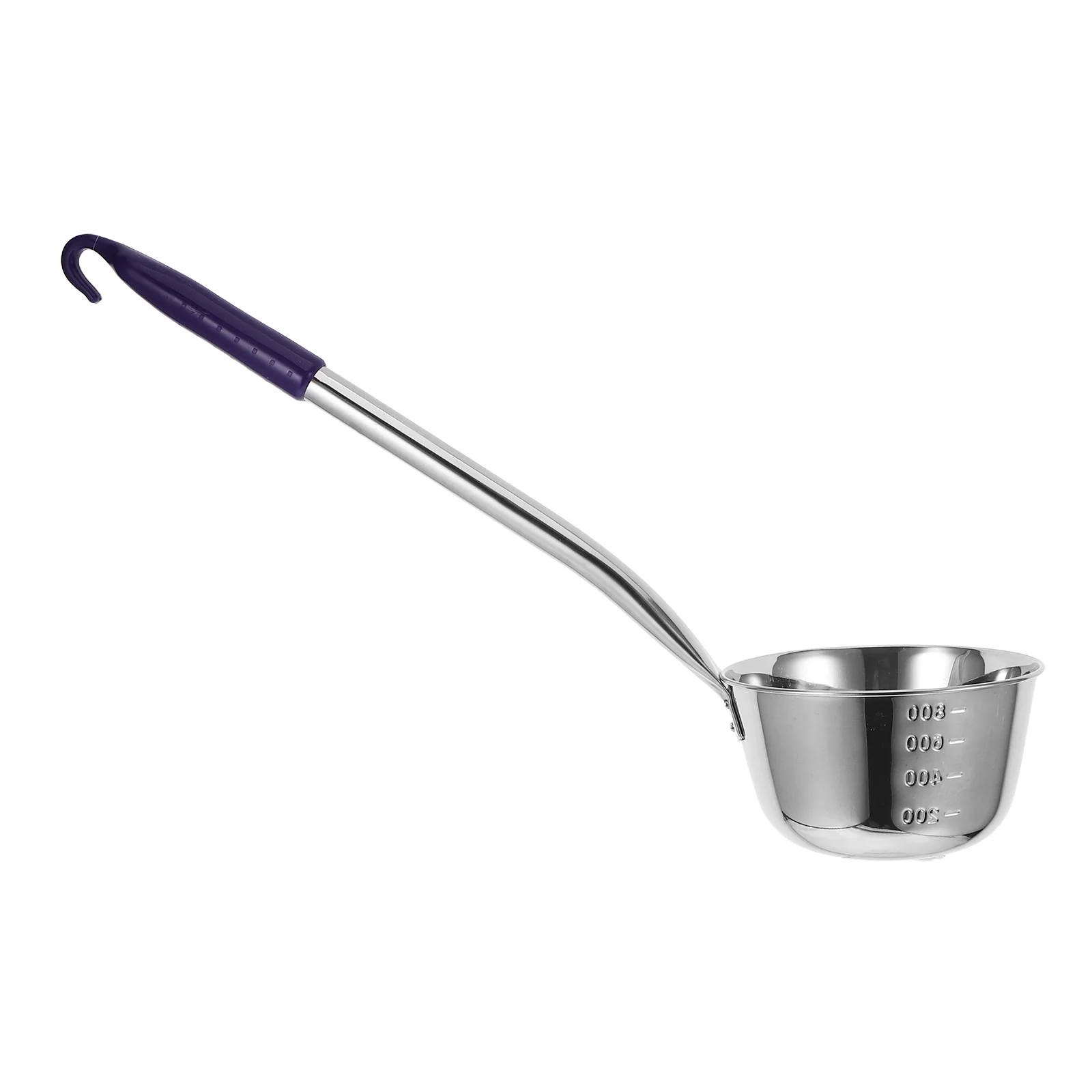 19 29inch Long Handle Stainless Steel Water Ladle Deep Bowl Measurements Hangable Kitchen Bath Scoop Spoon Stainless